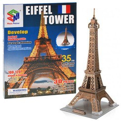 Spatial 3D Puzzle Eiffel Tower ZA1577