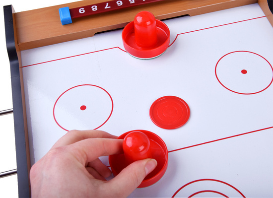 2-in-1 table football and air hockey game GR0600