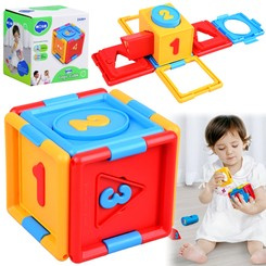 Educational fold-out puzzle cube ZA4539