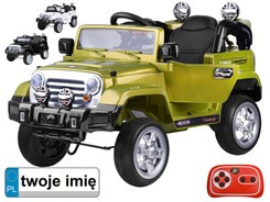 Auto terenowy J E E P gumowe koła EVA Pilot PA0111