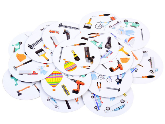 Fast Finger Card Game - Find the Pair PROFESSIONS round cards ZA3290