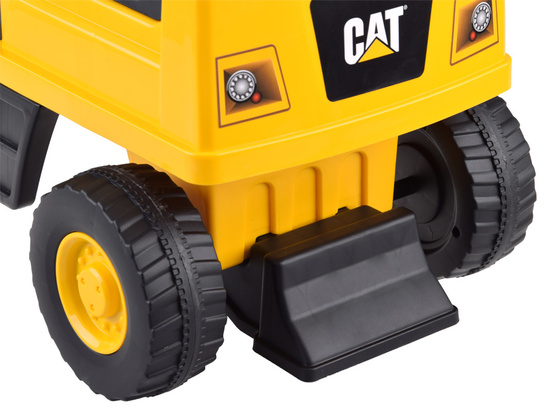CAT excavator with movable bucket, storage compartment, horn ZA4898