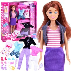 Anlily Doll with clothes outfits shoes accessories ZA2457
