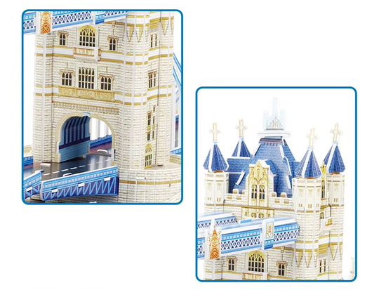 Tower Bridge 3D Puzzle 120 Pieces Spatial Puzzle London ZA5399