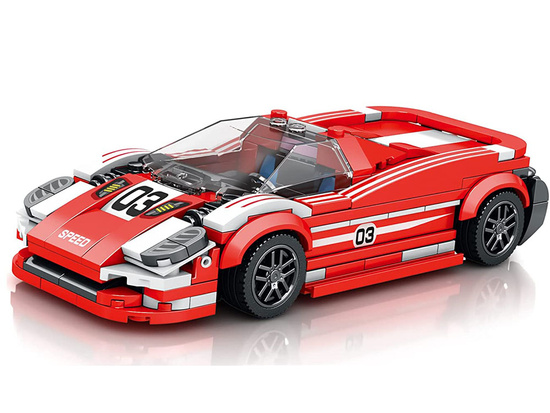 Klocki techniczne Sportowe auto Living Legend 917 CZERWONE 355-ele ZA4754