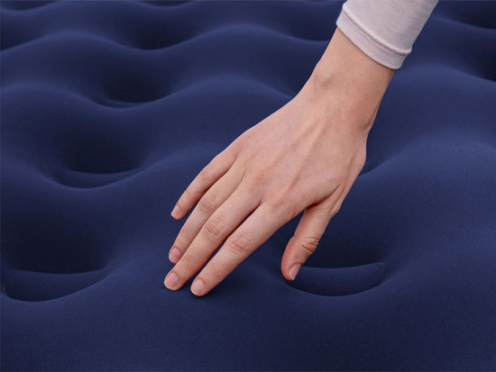 Bestway Inflatable Camping Mattress + Pillows 2-Person 300kg 203x152cm 67374