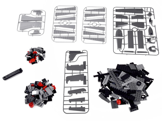 Technical blocks P-51 combat aircraft 258 ele ZA4624