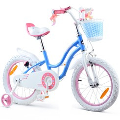 RoyalBaby STAR GIRL girls' bicycle 16 inch basket side wheels RB16G-1