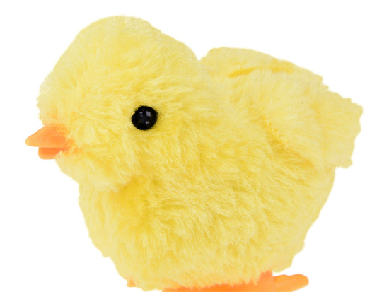 Wind-up yellow CHICKEN - stomping Easter chicken ZA4993