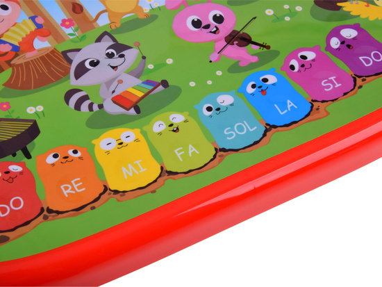 Educational interactive organ with animals, sounds, melodies ZA5955