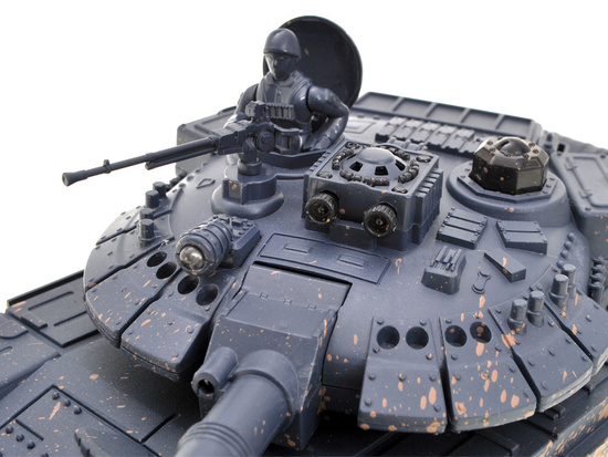 Controlled TANK T90 shoots rides lit RC0373