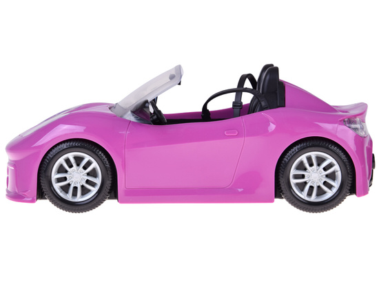 Purple sports car for classic convertible doll for 2 dolls ZA5697