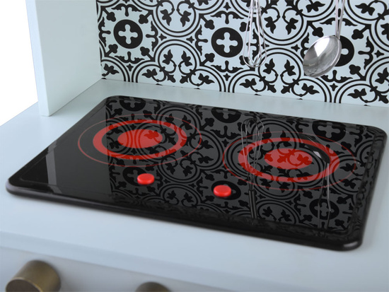 Beautiful Mint wooden kitchen for children ZA4128