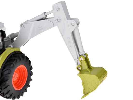 Remote-controlled tractor Backhoe loader bulldozer with remote control RC0718