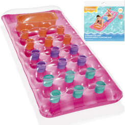 Bestway Dmuchany materac do pływania z okienkiem 1-osobowy 188x71cm 43040