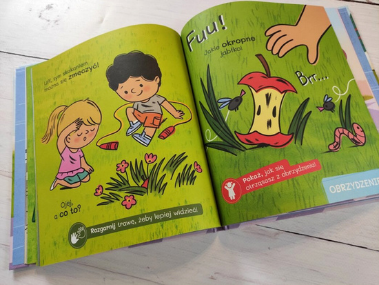 Captain Science booklet Emotions. Touch, move, shake KS0767