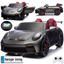 Auto na akumulator malowane DWUOSOBOWE licencjonowane Porsche 911GT3 PA0335