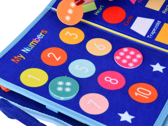 Material educational manipulation book + marker board ZA6024