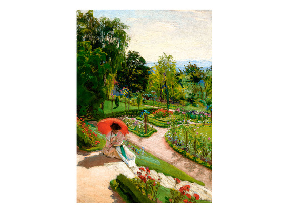 Puzzle 500-elementów Red Umbrella, Józef Mehoffer  Art Collection B-54046