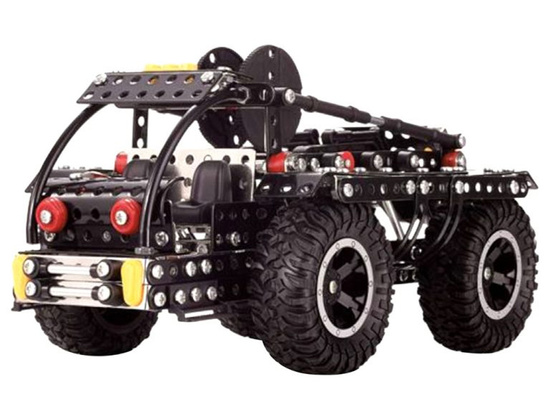 Metal construction blocks off-road TRUCK + tools 475pcs ZA5899