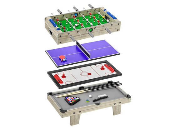 Table football, air hockey, ping-pong, billiards 4 in 1 GR0770