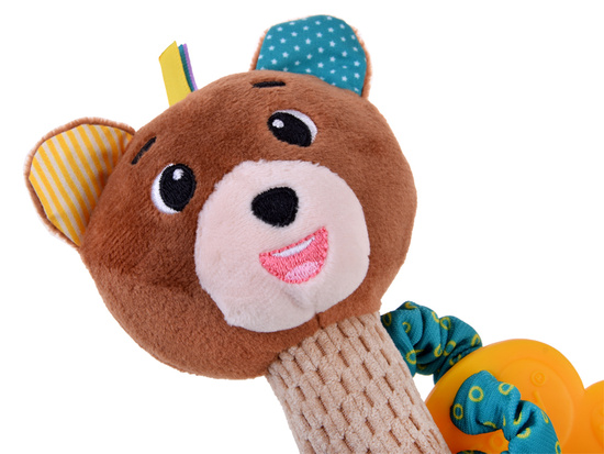 Charmant Rattle Teether Plush Toy Deer for a Child ZA5771