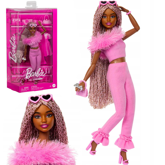 Mattel Barbie Deluxe Style Pink Fashion Doll with Pants ZA6032