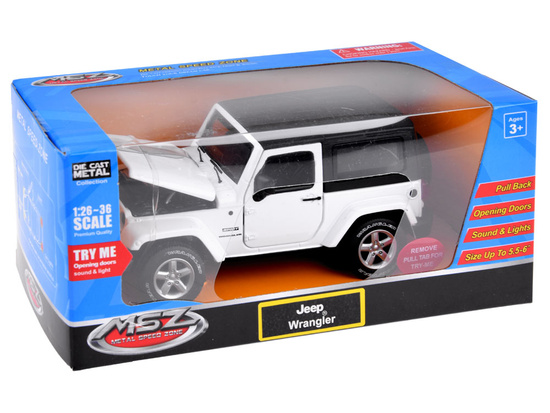 Off-road car Jeep Wrangler 1:32 ZA3751