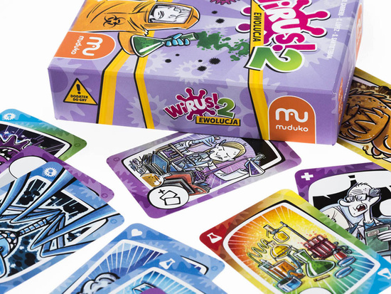 Trefl card game Virus 2 The evolution expansion pack GR0407