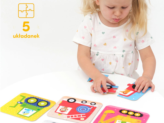 CzuCzu I am arranging VEHICLES with 5 puzzles ZA4047