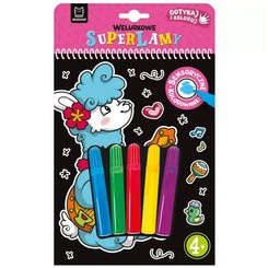 Velvet superlames. Touch and color + markers KS0994