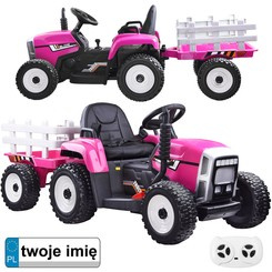 Tractor with a trailer for a battery + PA0242 remote control