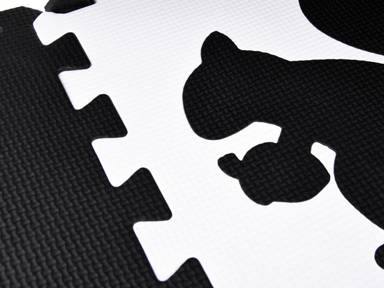 Foam puzzle - contrasting mat for babies ANIMALS ZA4783