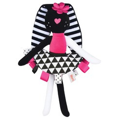 Soft cuddly rabbit tags rustles ZA1922