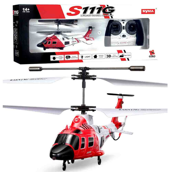 Helikopter Syma S111G Zdalnie sterowany Zabawka na pilota RC0541