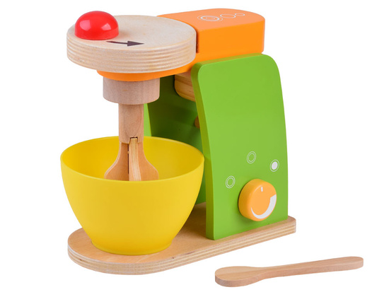 Colorful WOODEN MIXER for children Toy Small household appliances kitchen ZA4118