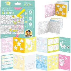 CzuCzu Long coloring pages. Mermaids ZA4843