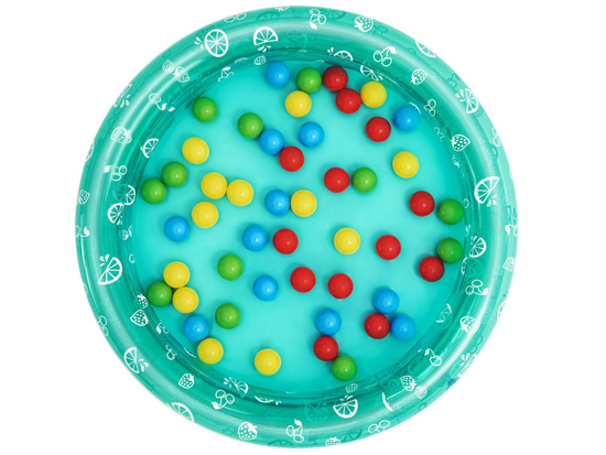 Bestway Suchy basen kulkami ZIELONY 91x20cm + 50 kulek 51141