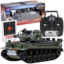 REALISTIC GERMAN TIGER TANK SHOOTS RC0252ZI