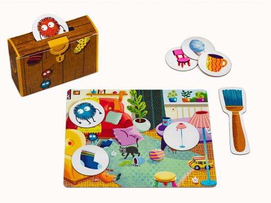 Kapitan Nauka Gra edukacyjna Szalone porządki 3-6 lat GR0710