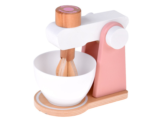 Wooden Set Toaster Coffee Machine Mixer + Accessories – Small Pretend Play Appliances ZA5929