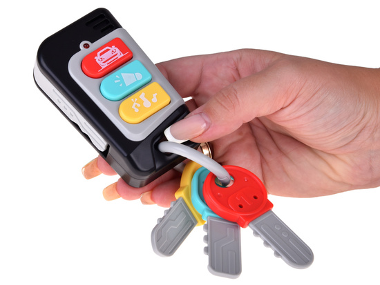 Interactive car keys with remote control for toddlers Sound + melodies ZA5871
