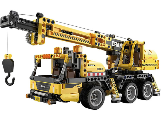 CaDA technical construction blocks 658 pieces CRANES movable elements ZA 5690