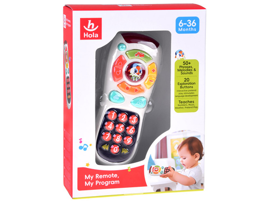Interactive TV REMOTE with large buttons ZA3734