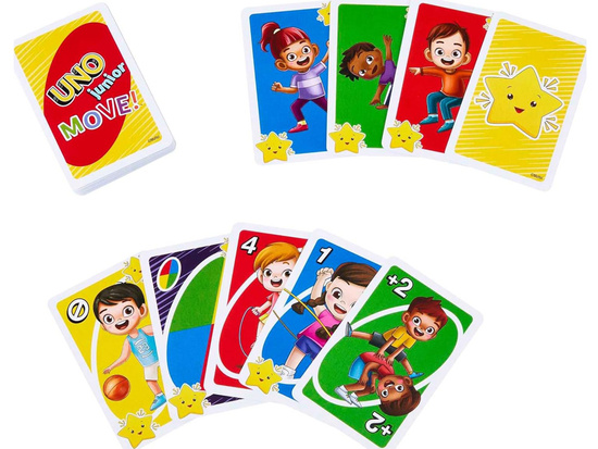 UNO Junior Move Playing Cards Children's Card Game GR0776