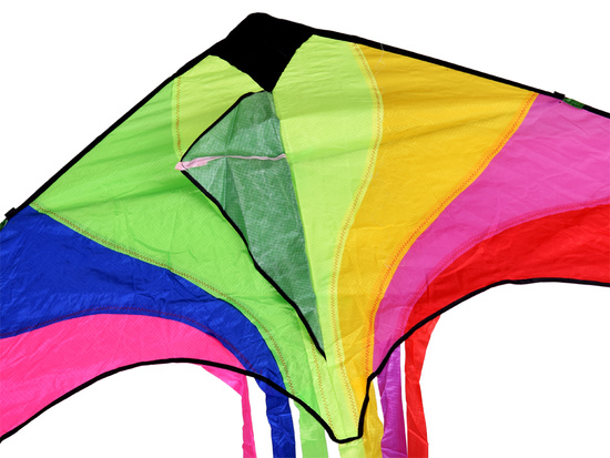 Large Light Kite with colorful ribbons 190x100cm ZA5571