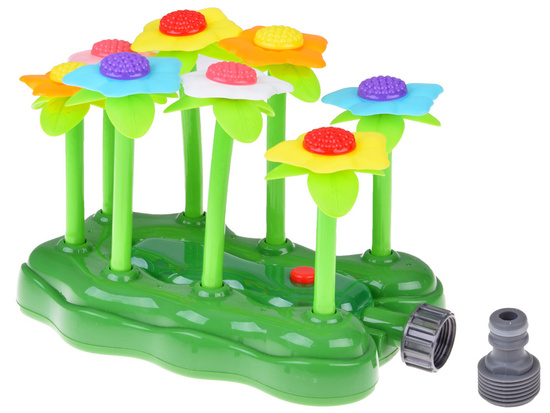 Water sprinkler illuminated Flowers fountain toy for the garden ZA4972