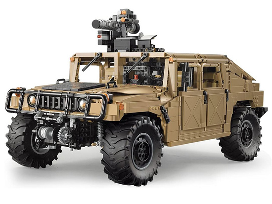 Zestaw klocków 3935-ele Auto wojskowe Humvee 1:8 ruchome elementy ZA5252