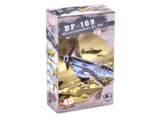Plastic Airplane BF-109 for folding 1:48 ZA2590