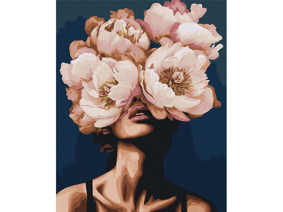 Painting by numbers kit The Secret of Peonies KHO8417 40x50 AP0062